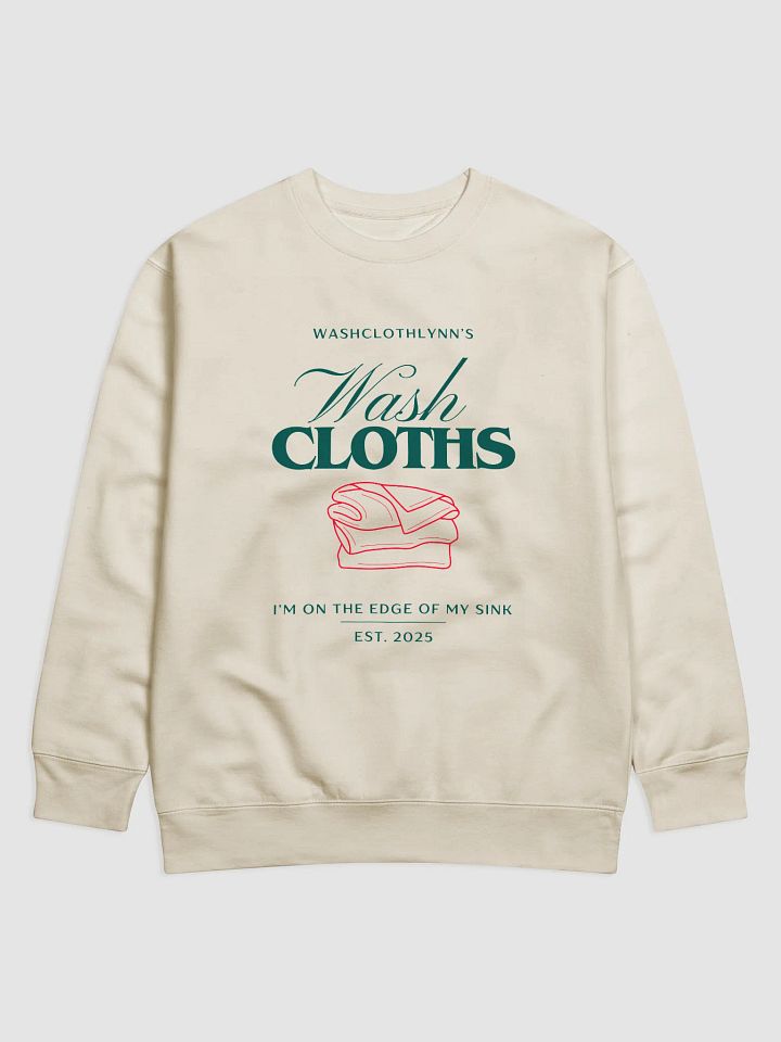 Washcloths Premium Sweatshirt product image (3)