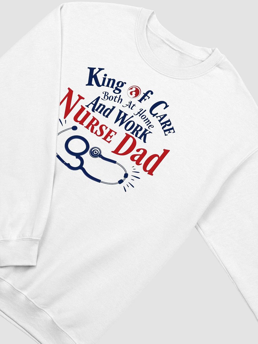 Royal Nurse Dad Crewneck Sweatshirt product image (9)