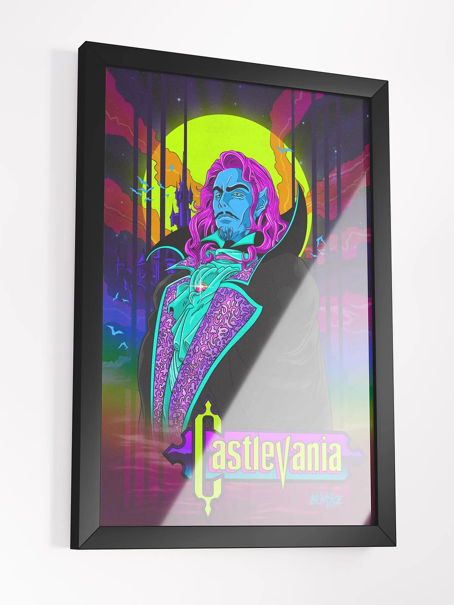 Castlevania Neon Tribute Framed Art product image (3)