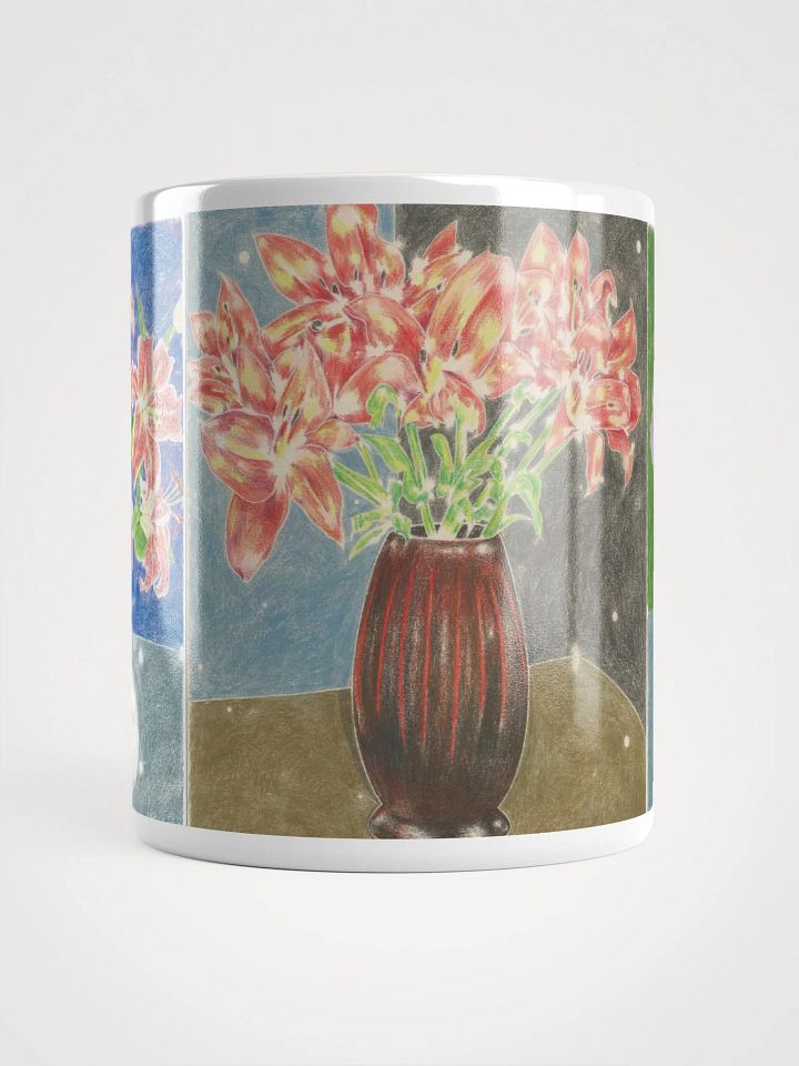 Flowers White Glossy Mug product image (1)