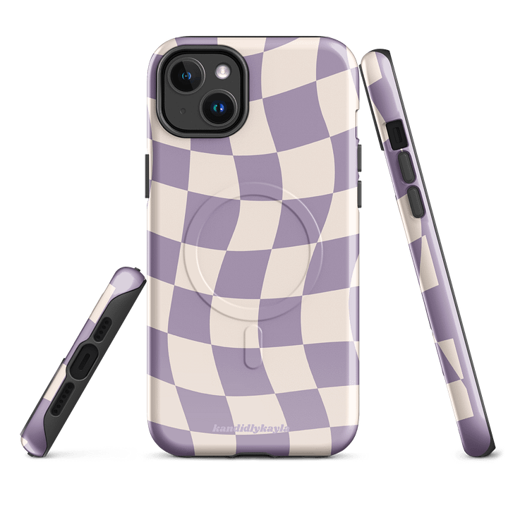 Wavy Checks (purple) product image (2)