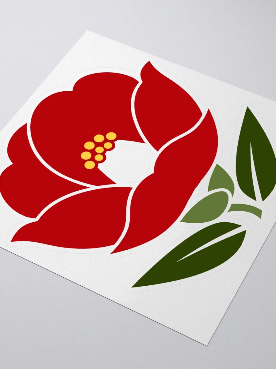 Nest of Smoke Tsubaki Crest LARGE (Color) ✦ Kiss Cut Stickers product image (3)