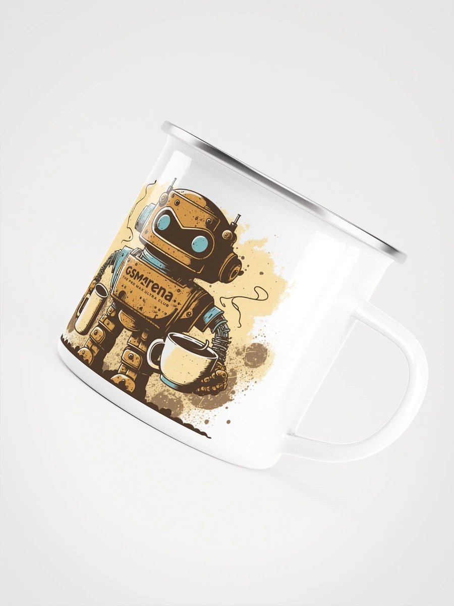 Robot Enamel Coffee Mug product image (8)