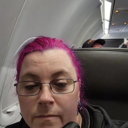 On a plane home!!!