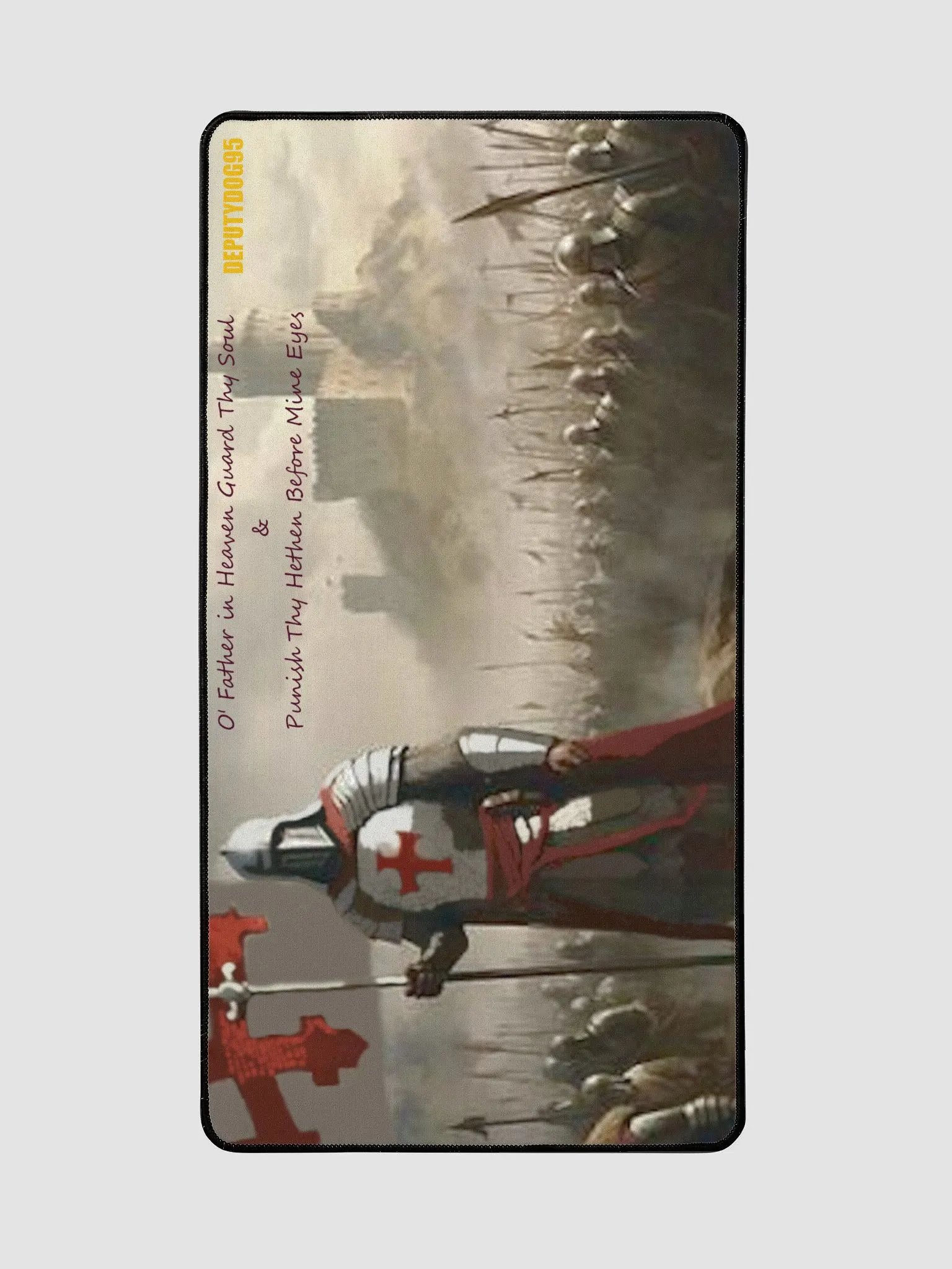 DeputyDog95 Templar Mouse Pad product image (2)