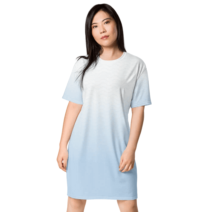 Wave Rider T-Shirt Dress product image (1)