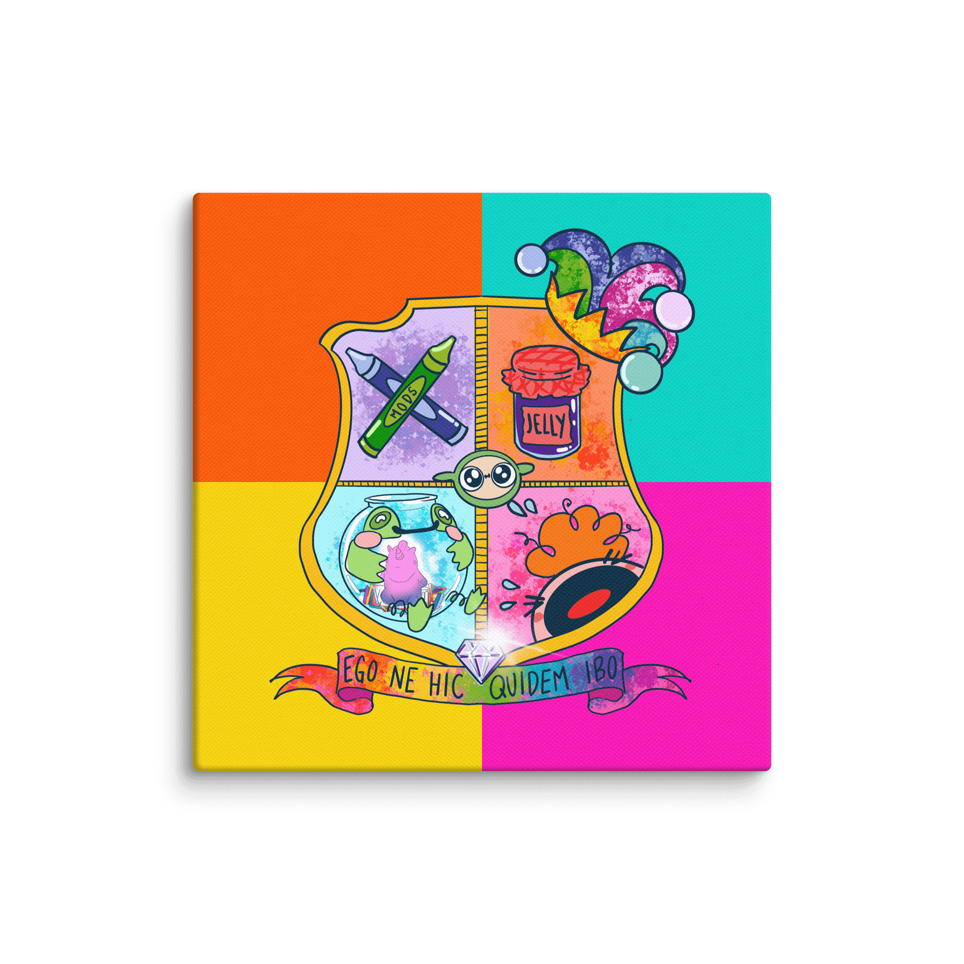 School of Chaos Crest Wall Art product image (12)