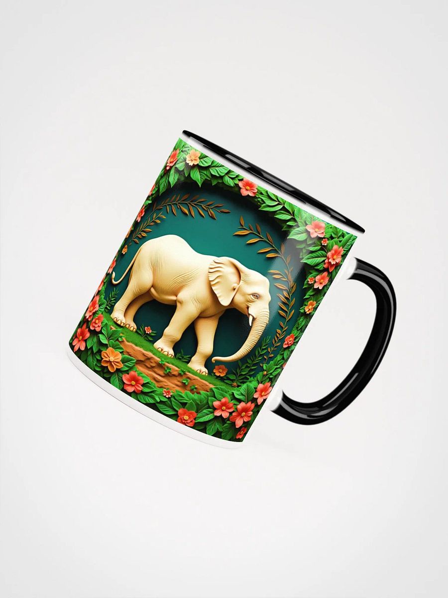 Ornate Elephant Duo Ceramic Mug product image (35)