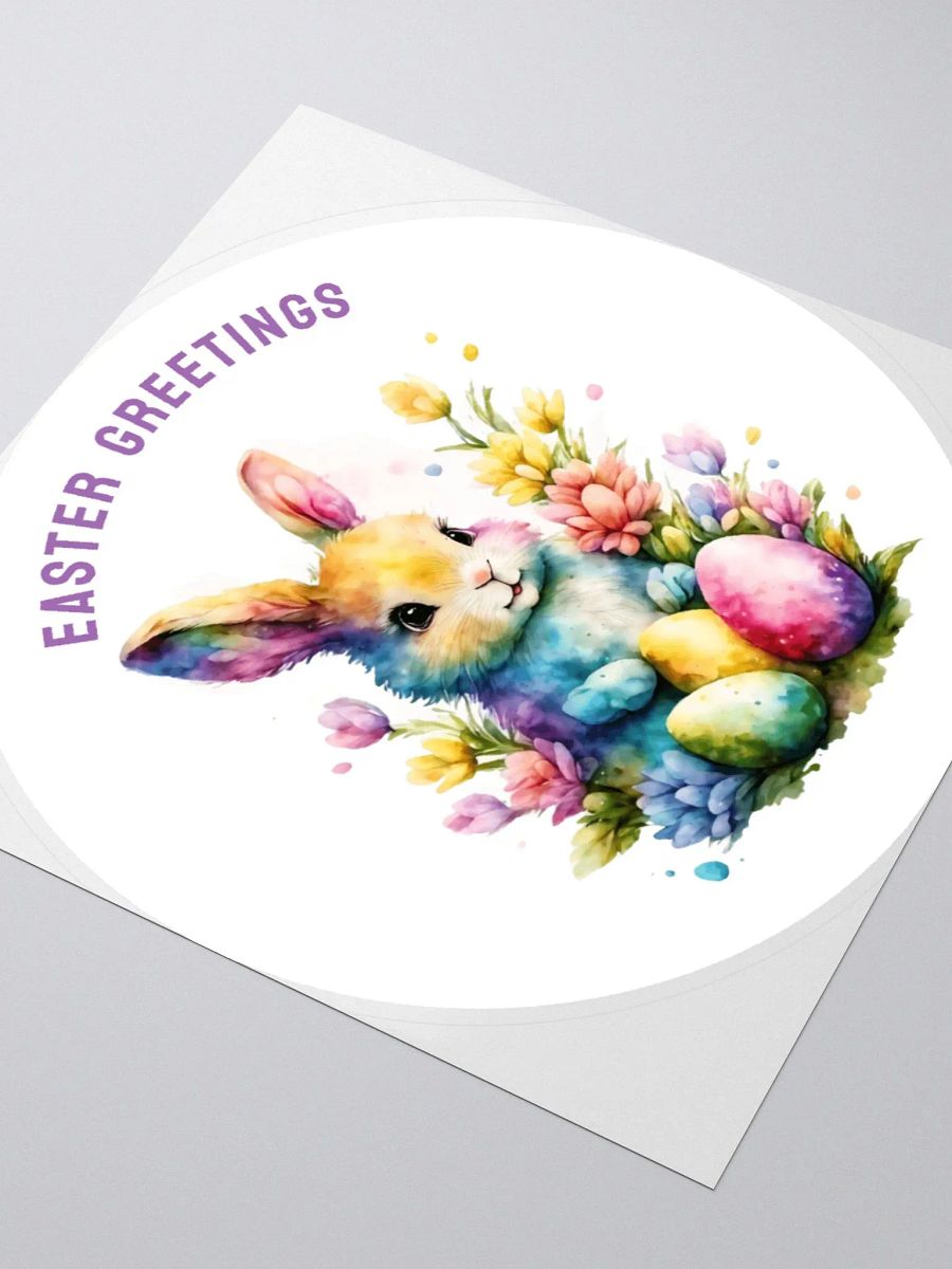 Colorful Easter Bunny Greetings product image (4)