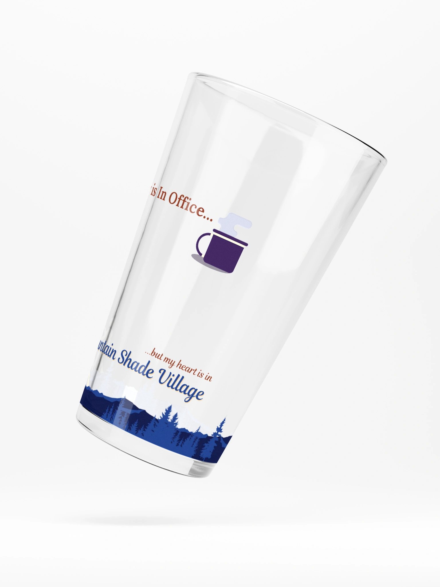 My Body is In Office Shaker Pint Glass product image (5)