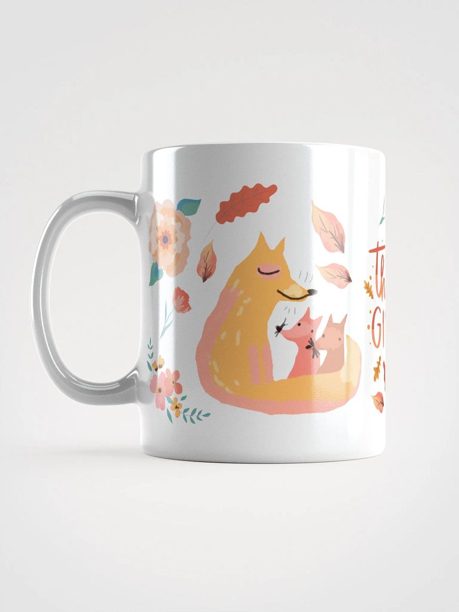 Foxy Floral Thanksgiving Mug product image (1)