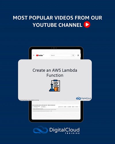 Build smarter with AWS Lambda. ⚙️ 🏗️☁️
Discover how to create and trigger Lambda functions to streamline your cloud architect...