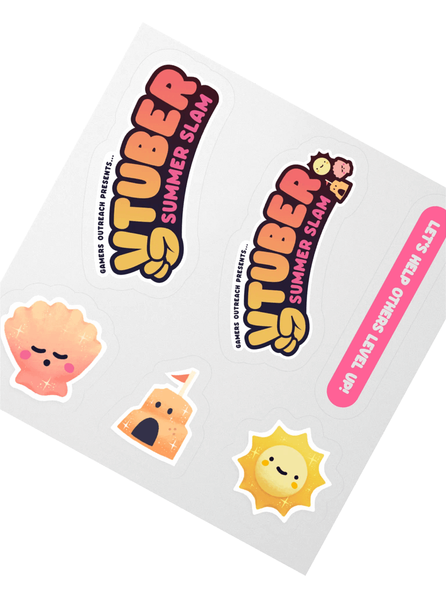 VTuber Summer Slam Stickers product image (2)