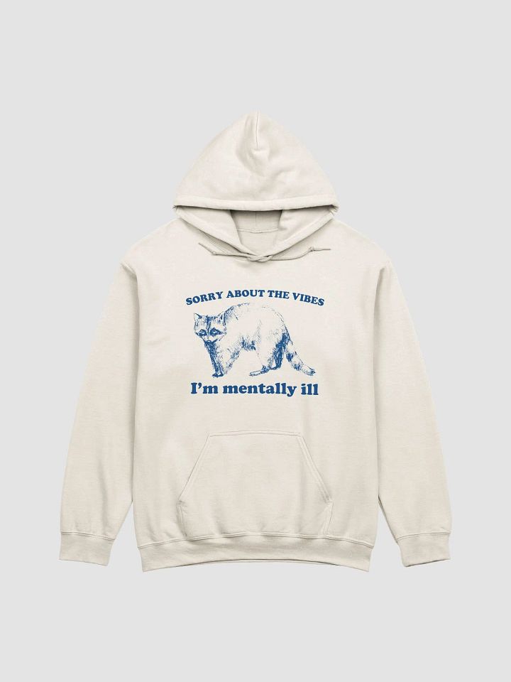 Sorry about the vibes Hoodie product image (1)