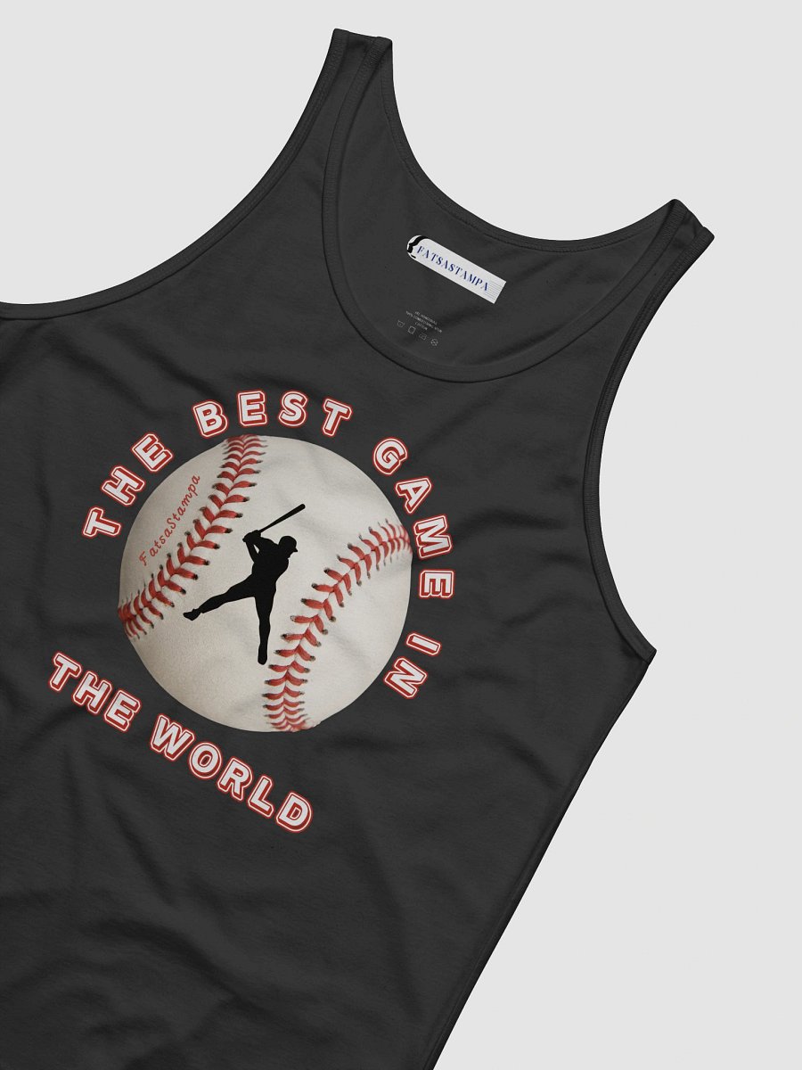 The Best Game in the World – 3D Baseball Swing Men's Tank product image (22)