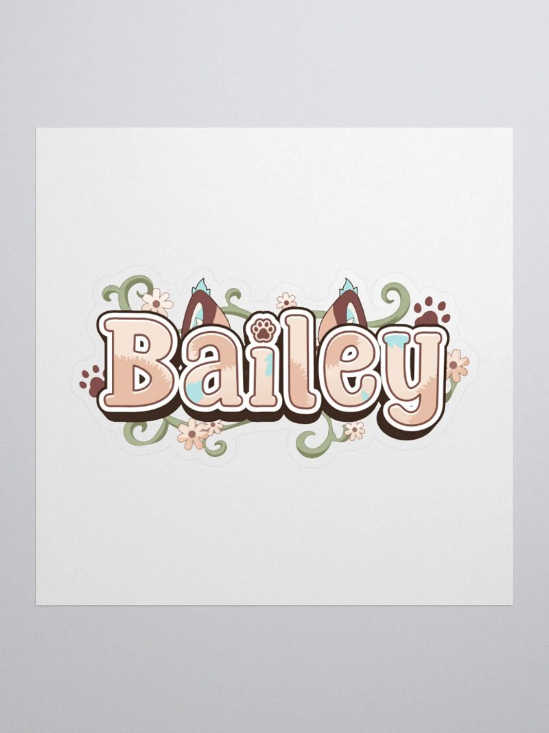 Floral Feline Stickers