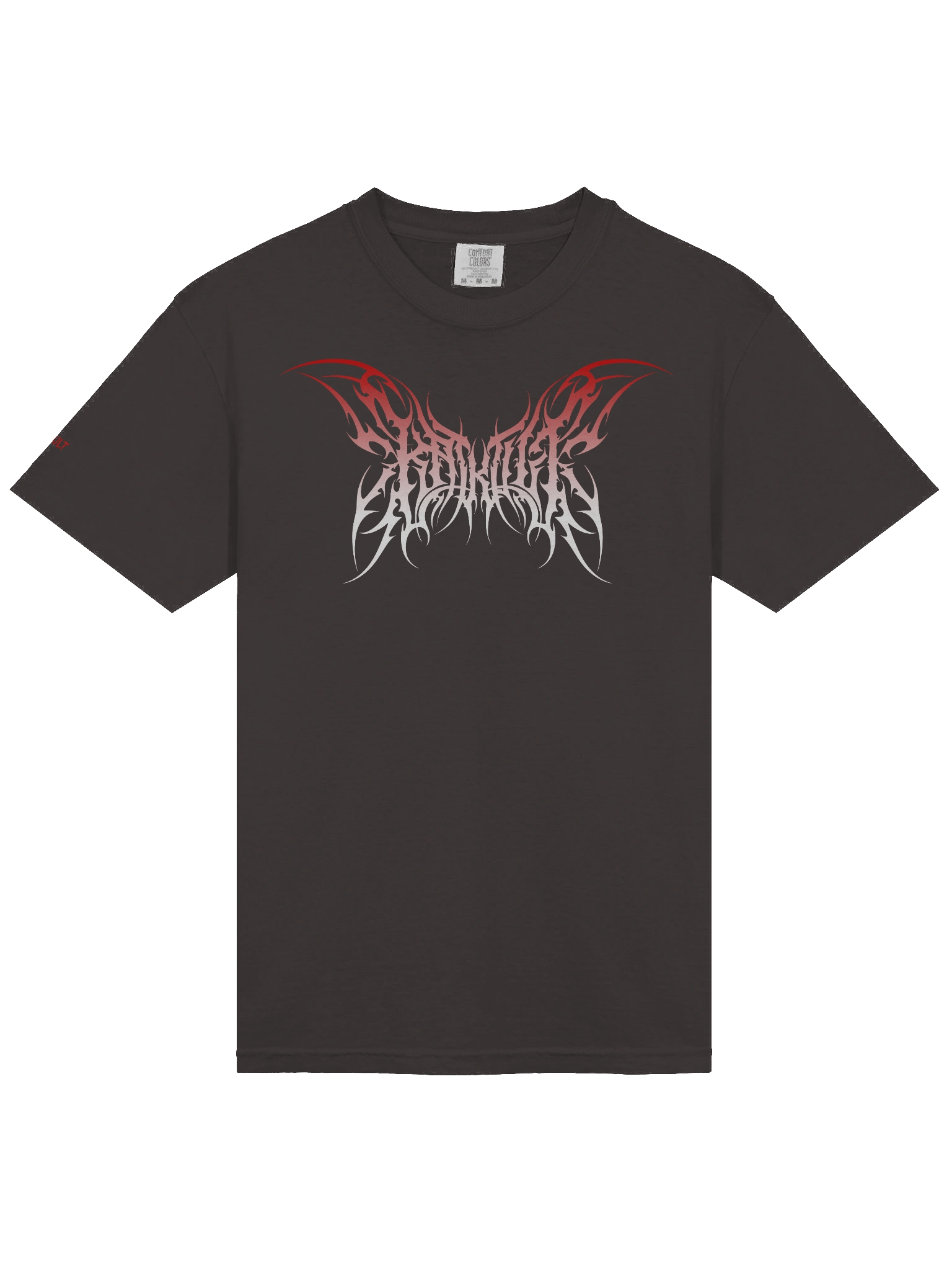 Kat Kult Comfort Colors T-Shirt (Red & White logo) product image (94)