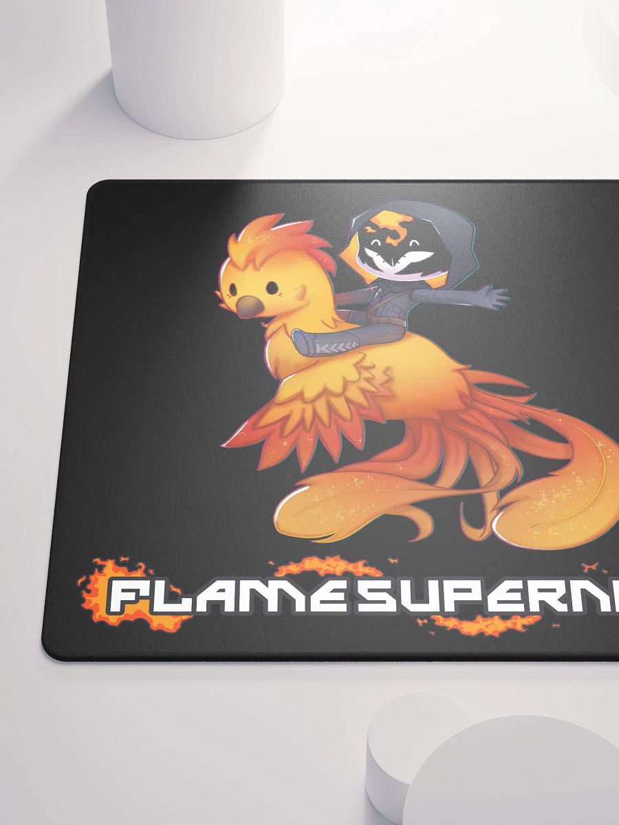 Phoenix Chibi Gaming Mousepad (Black) product image (6)