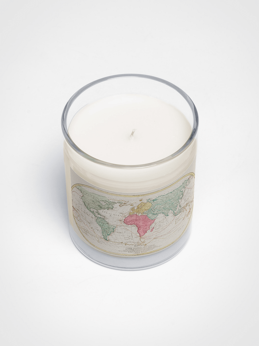Vintage World Map Soy Wax Candle product image (3)