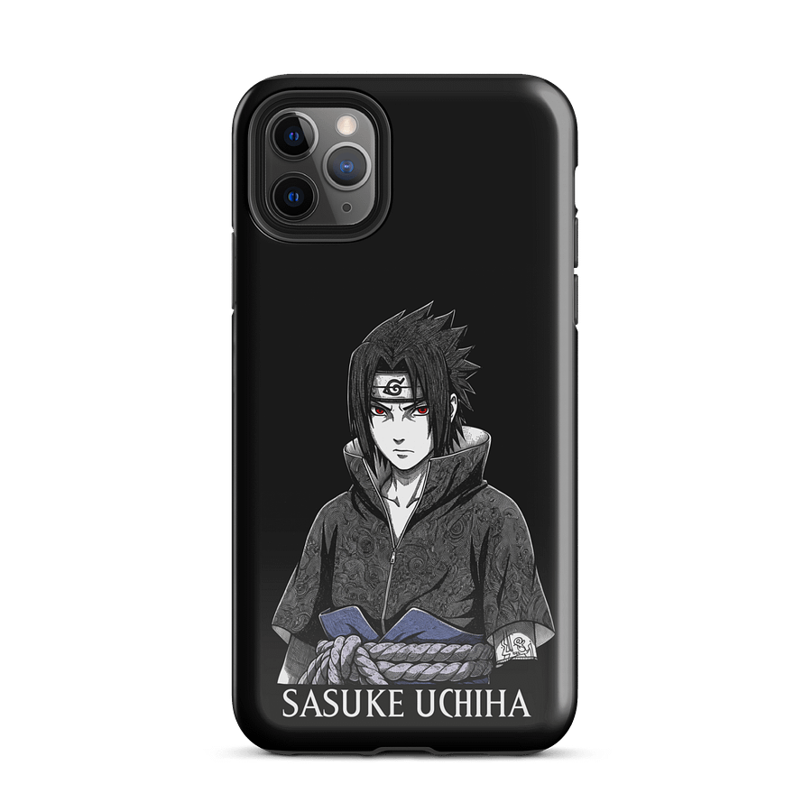 Sasuke Uchiha Lone Avenger Phone Case | Dark Manga Aesthetic Naruto Shippuden Graphic Art product image (26)