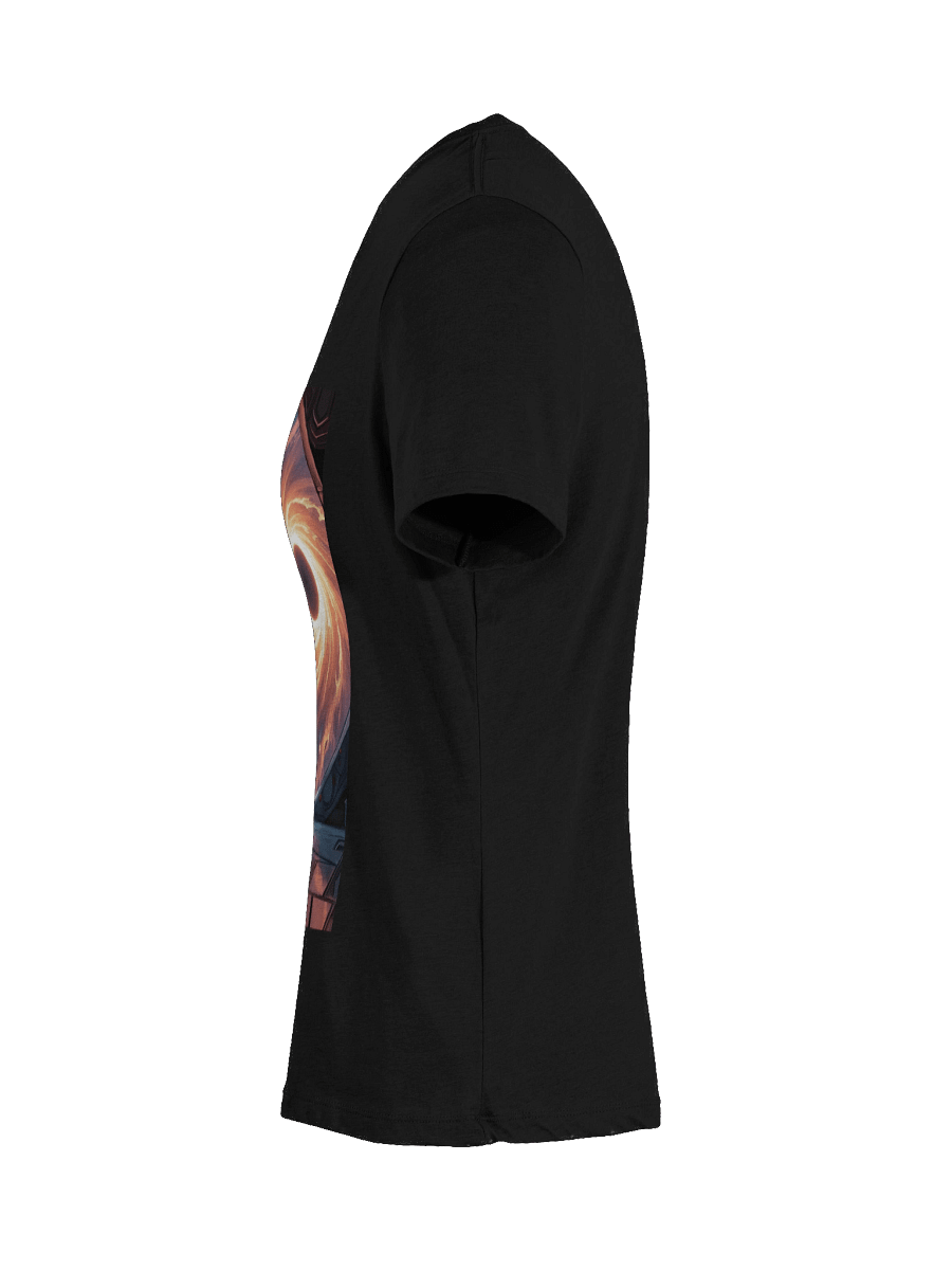 Dark Blackest Light V-Neck T-shirt product image (65)