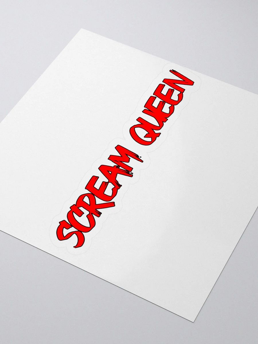 Scream Queen sticker product image (3)