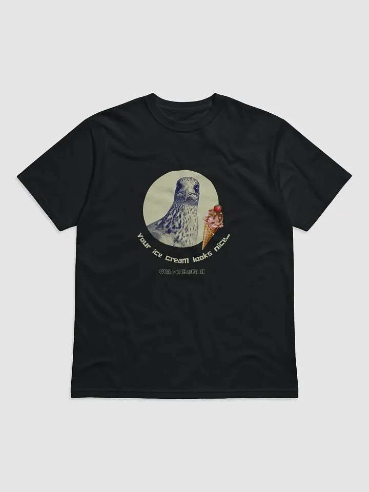 Gavin the Gull - Your ice cream looks nice... Eco T-shirt product image (1)