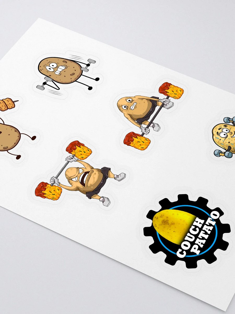 Spud Fitness Sticker Sheet product image (2)