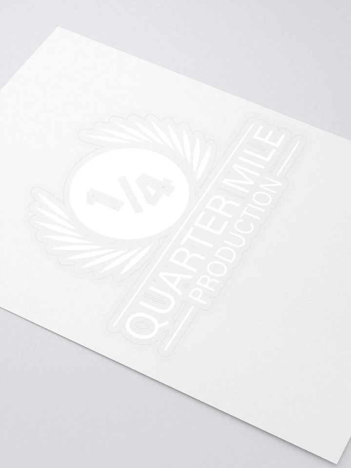 1/4 Mile Productions Window Decal product image (2)