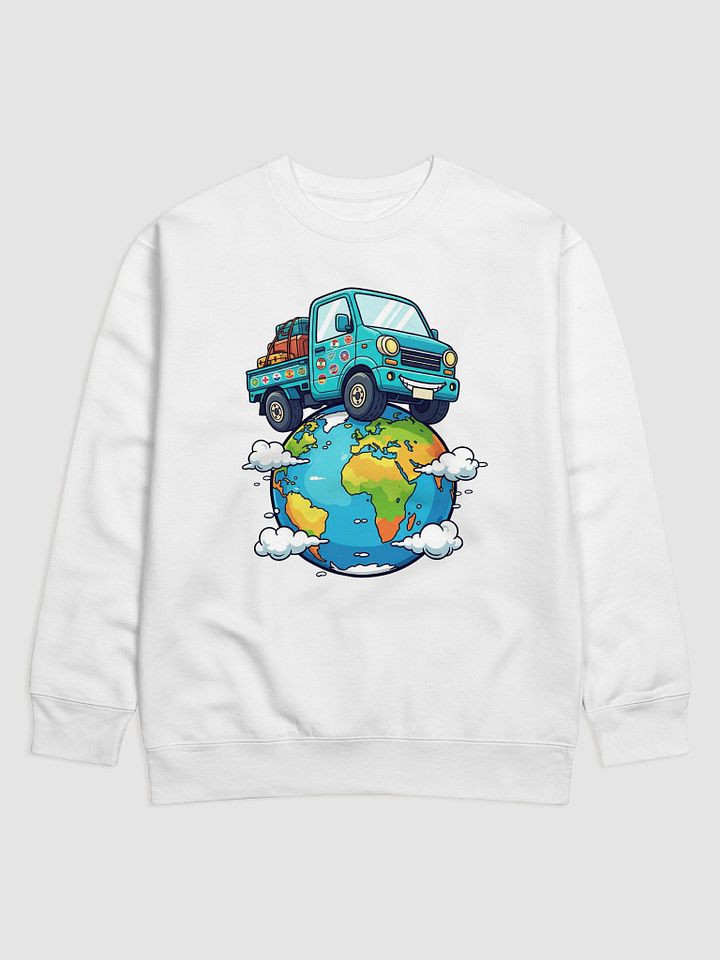'World at your fingertips' Kei Truck Sweatshirt product image (1)
