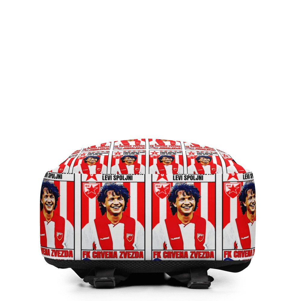 Siniša Mihajlović (FK Crvena Zvezda) #2 All-Over Print Minimalist Backpack product image (4)