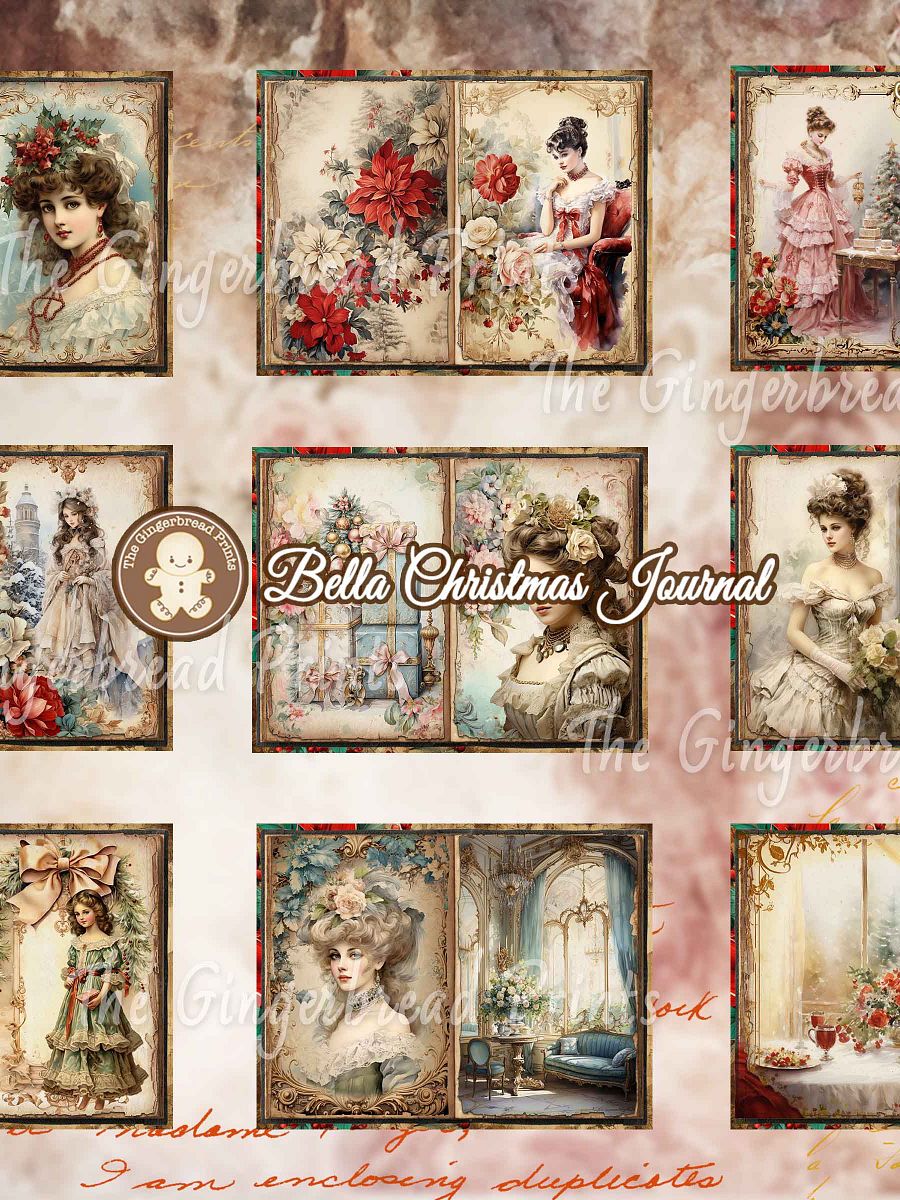 Bella Christmas Journal kit - Digital download only product image (5)