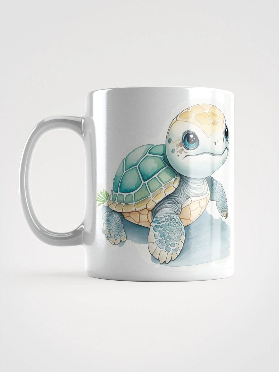 Turtle Tots White Glossy Mug product image (12)
