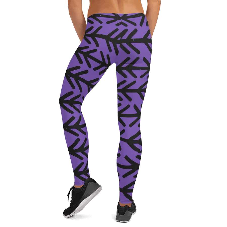 Hand-Drawn Ethnic Seamless Pattern Leggings – Authentic, Stylish & Ultra-Comfortable product image (12)
