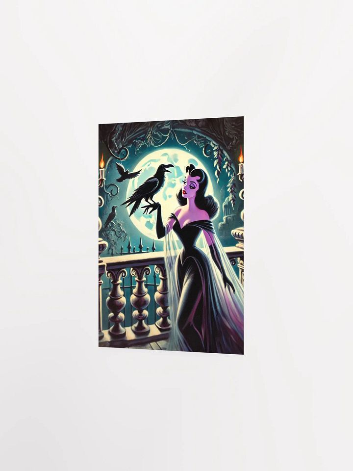 Gothic Night with the Raven Premium Matte Poster product image (16)