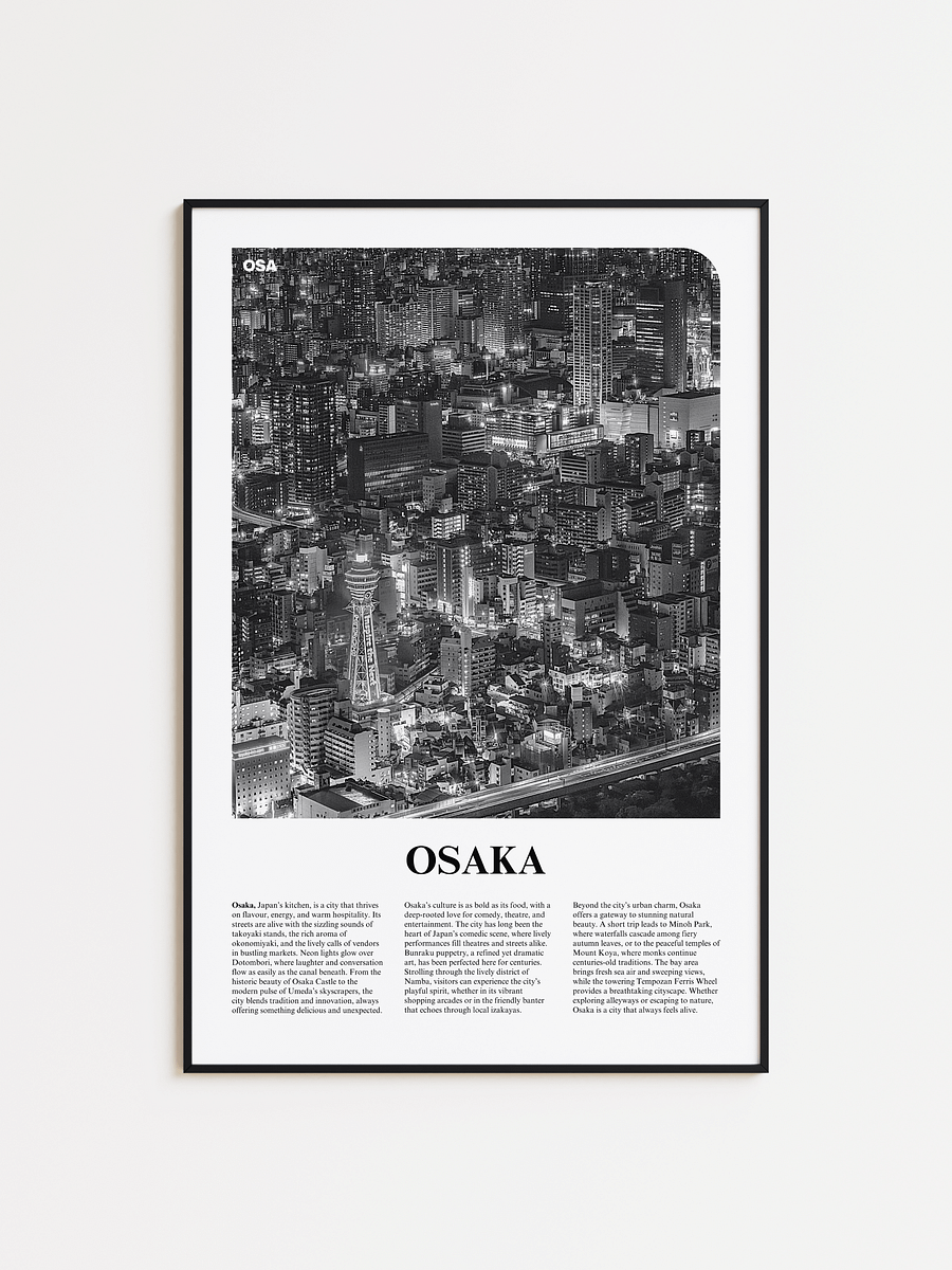 Osaka 02 Newspaper Poster product image (1)