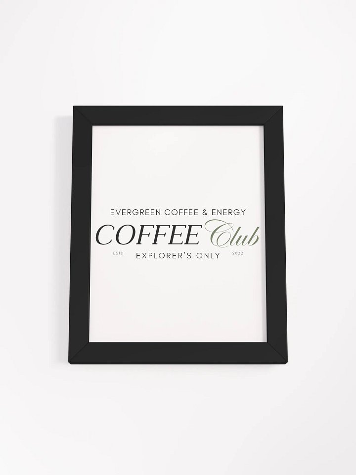 Sip Society | Coffee Club Poster product image (1)