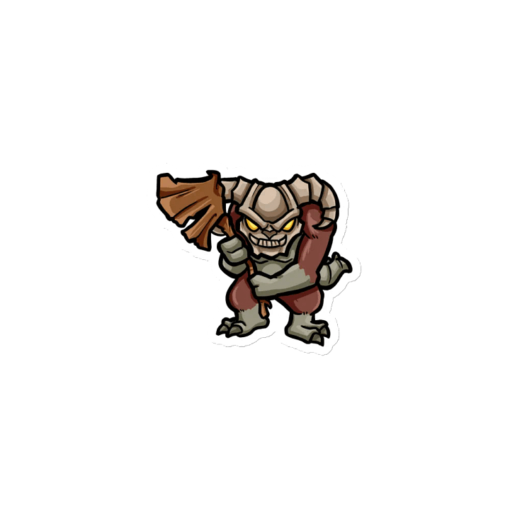 Taurus Demon Chibi Magnet product image (1)