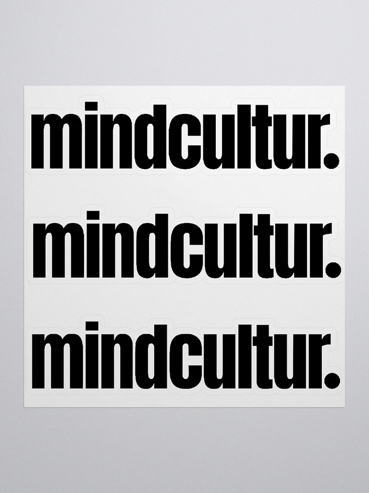 mindcultur. Kiss Cut Stickers product image (1)