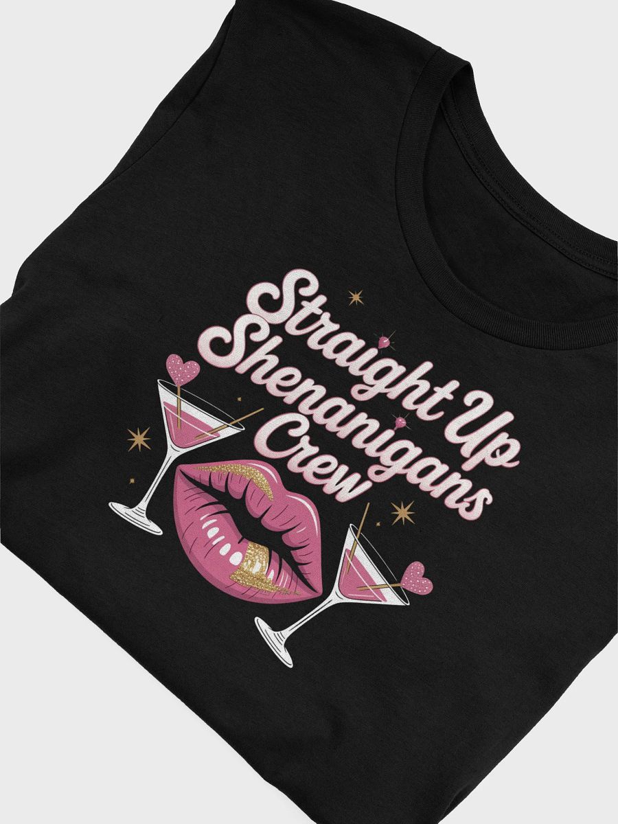 Shenanigans Crew Pink Lips T-Shirt product image (5)