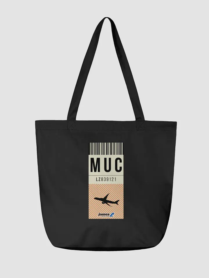 Munich (MUC) Stylish Luggage Tag Tote Bag product image (2)