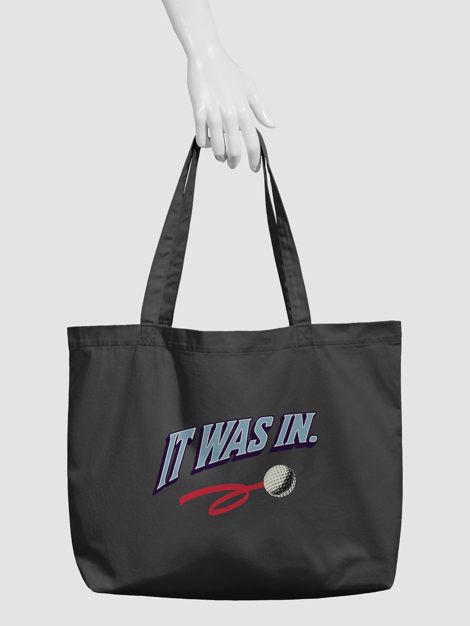 It Was In Golfing Inspirational Tote Bag product image (6)