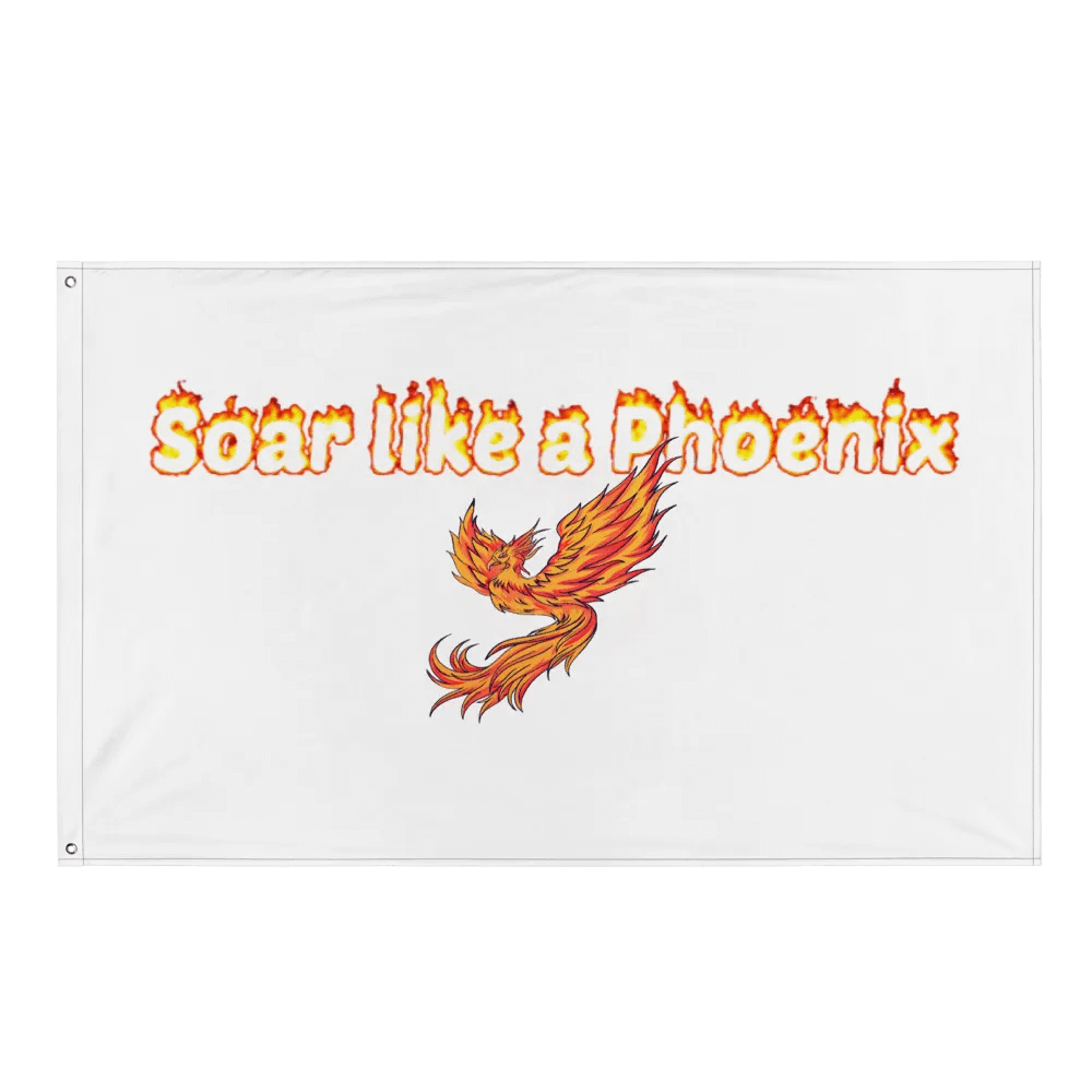 Soar like a Phoenix Flag product image (1)