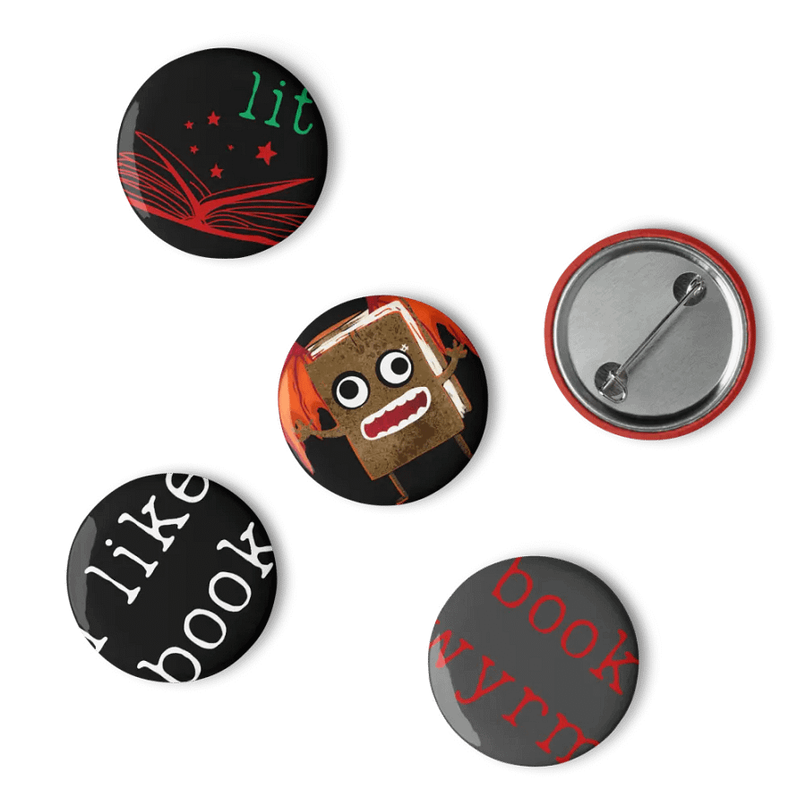 book wyrm collection - pins product image (4)