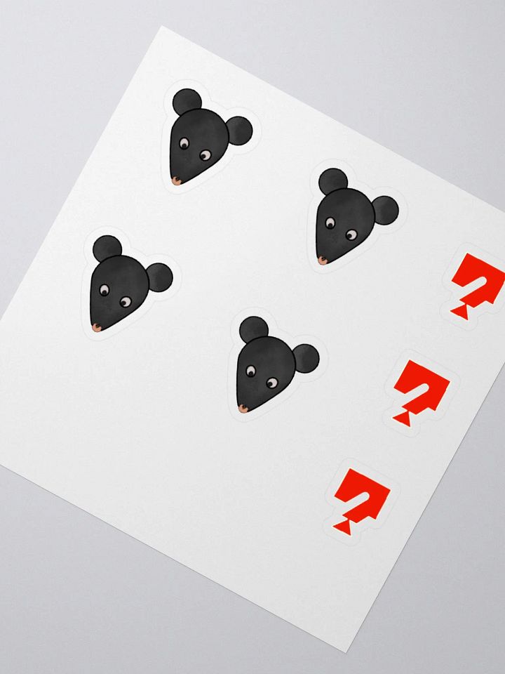 Rat And Banner Stickers product image (4)