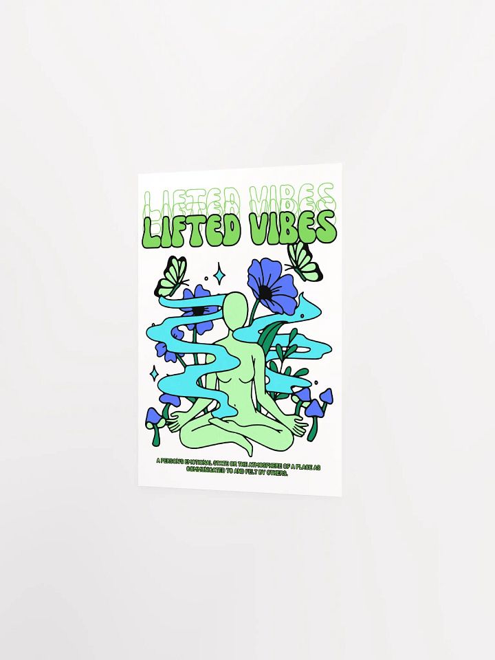 Lifted Vibes Poster - unframed product image (10)