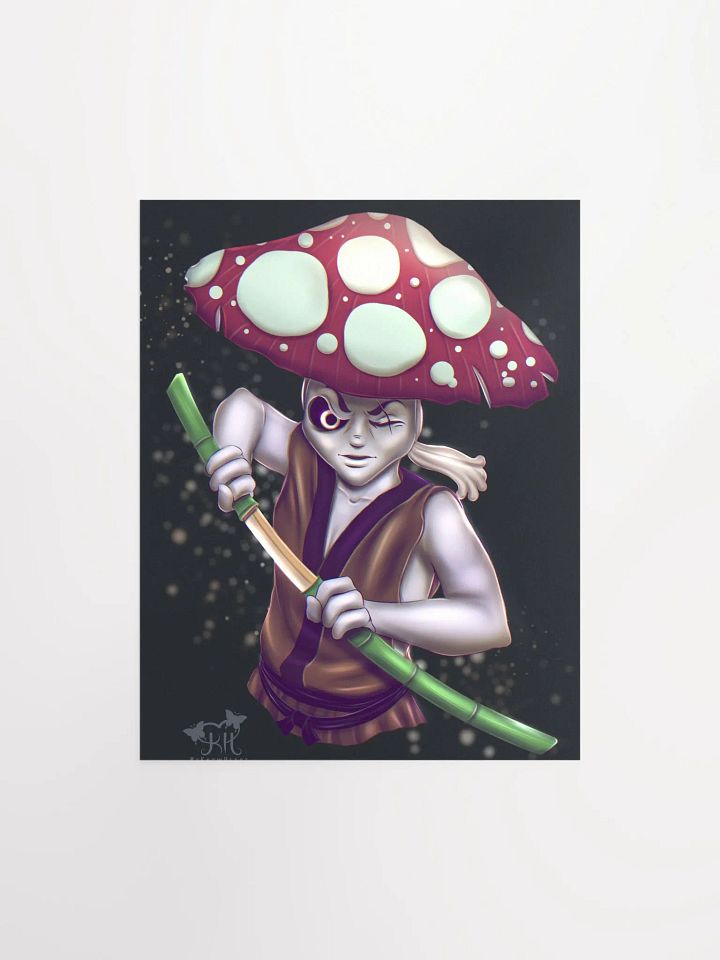 Samurai Kinoko - Art Print product image (1)