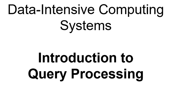 Introduction to Query Processing product image (1)