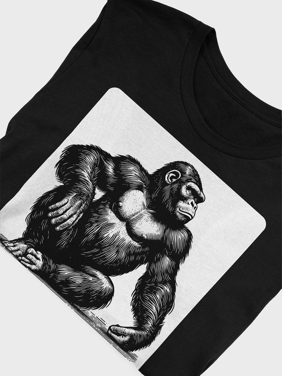 UNDEFEATED Gorilla Graphic Tee – Bella + Canvas 3001 Unisex Shirt product image (5)