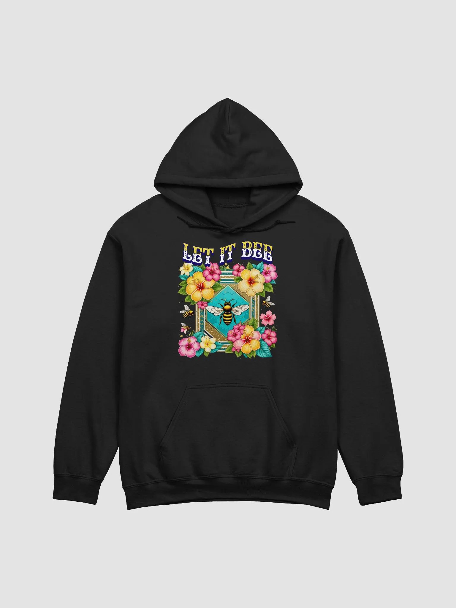 Let It Bee Flower Blossom Hoodie product image (1)